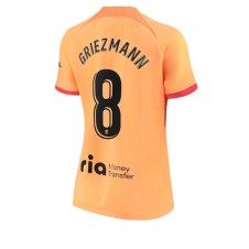 Atletico Madrid Antoine Griezmann #8 Tredjedrakt Kvinner 2022-23 Kortermet